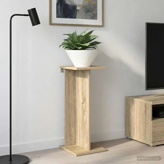 vidaXL Planteholder Sonoma-eg 25 x 25,5 x 60,5 cm