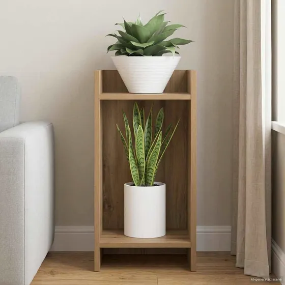 vidaXL Planteholder Artisan-eg 30 x 30 x 60 cm