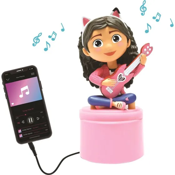 Gabby's Dukkehus Natlampe & Højttaler 2-i-1 (LED)