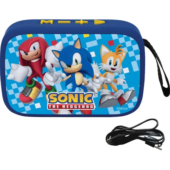 Lexibook Sonic Bærbar Bluetooth 5.0 Højtaler – Blå