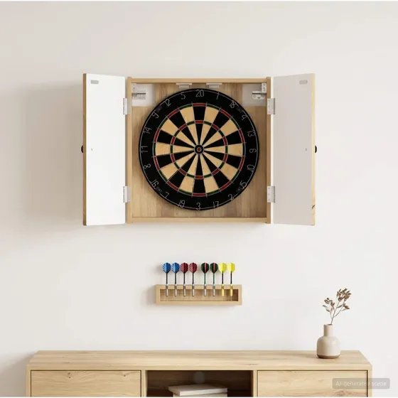 vidaXL Dartskab Artisan-eg 52,5 x 53,5 cm