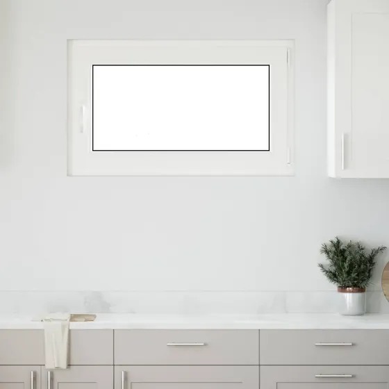 vidaXL RISOR Kældervindue 100 x 60 cm - Hvid