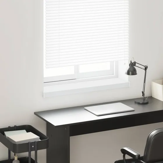 vidaXL Vindueskarm Hvid 60 x 20 x 4,5 cm PVC