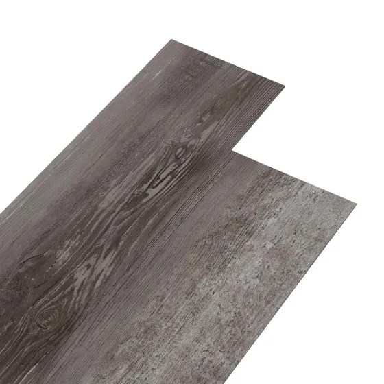 vidaXL Selvklæbende PVC Plankegulv Stribet Træ 30,5 x 61 cm (28 stk.)