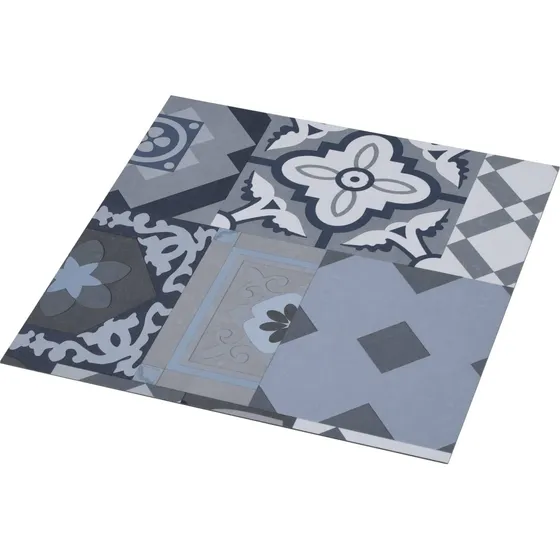 vidaXL Selvklæbende Gulvplanker Farvet Mønster 30,5 x 30,5 cm - 20 stk.