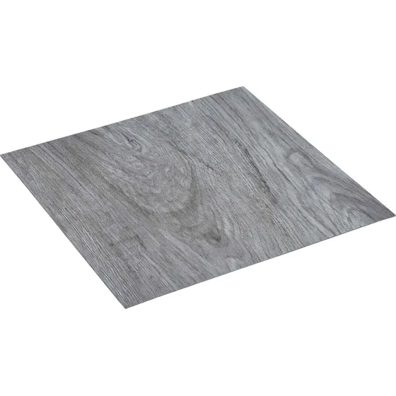 vidaXL Selvklæbende Gulvplanker Brun & Antracit 30,5 x 30,5 cm