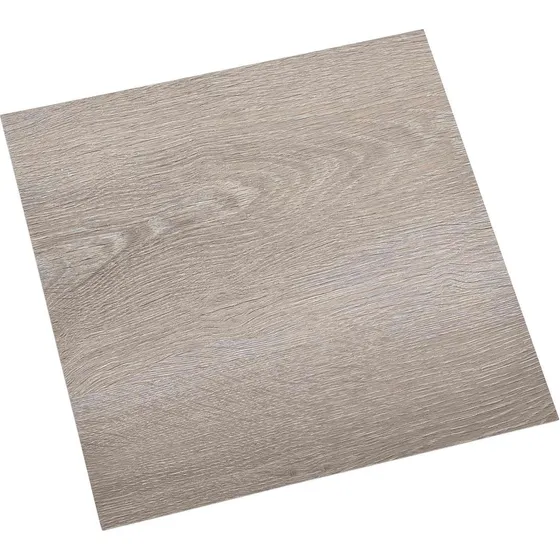 vidaXL Selvklæbende PVC-gulvplanker Gråbrun 30,5x30,5 cm (20 stk.)
