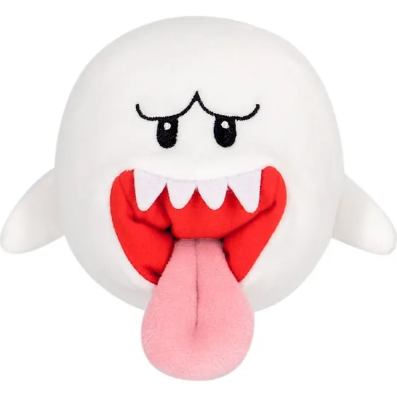 Super Mario Boo bamse 13 cm – Officiel Nintendo-plys
