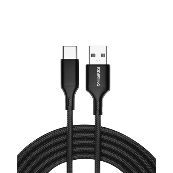 Oniverse USB-A til USB-C kabel 3 m – Sort