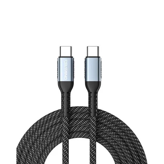 Oniverse USB-C til USB-C 100W kabel 2 m - Sort