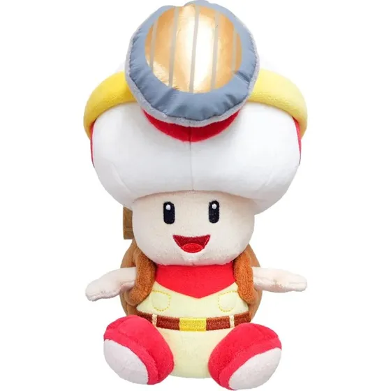 Captain Toad plysbamse 18 cm – officielt Nintendo