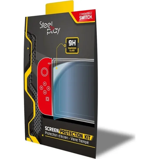 Skrmbeskyttelse til Nintendo Switch - Tempereret Glas 9H