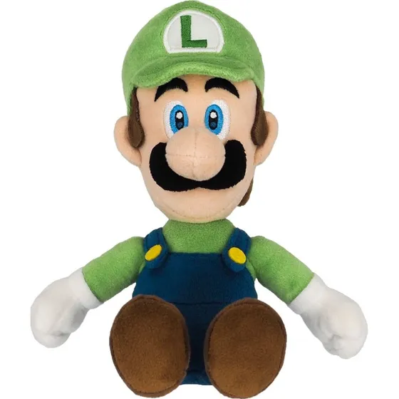 Luigi Bamse 26 cm - Super Mario officielt licenseret plys