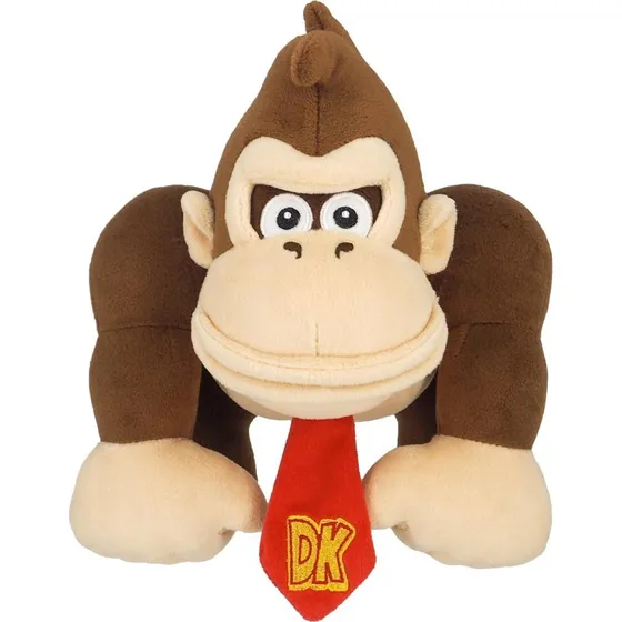 Donkey Kong plysbamse 22 cm - Official Nintendo