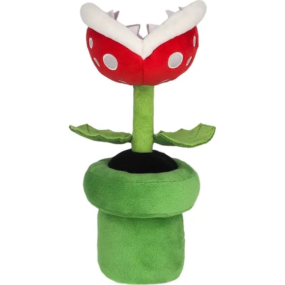Super Mario Piranha Plant Bamse 23 cm - Officiel Nintendo
