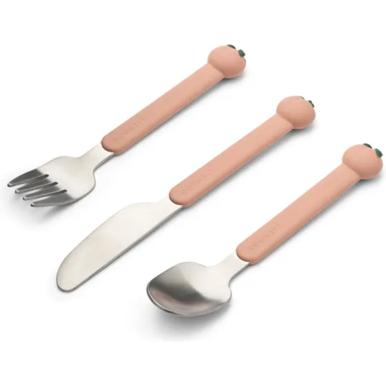 Liewood Tove børnebestik 3 dele – Peach