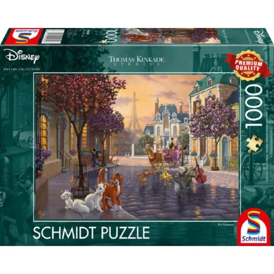 Schmidt Disney Puslespil: The Aristocats – 1000 brikker