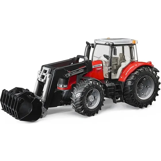 Bruder Massey Ferguson 7600 med frontlæsser