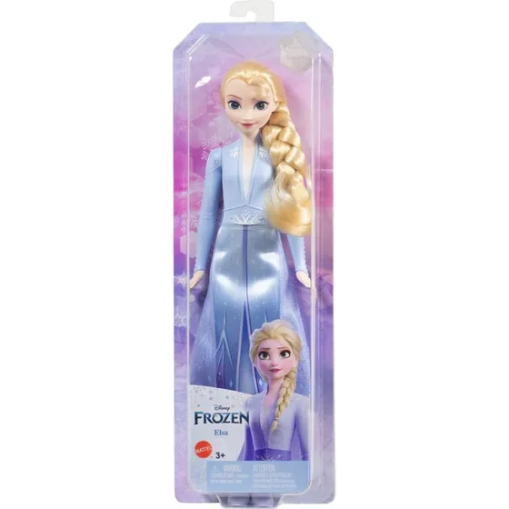 Disney Frost Elsa-dukke med kappe og støvler