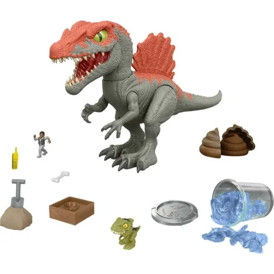 Jurassic World Spinosaurus Cage Crasher - Actionfigur