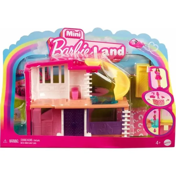 Barbie Mini BarbieLand House – Mini Dreamhouse med tilbehør