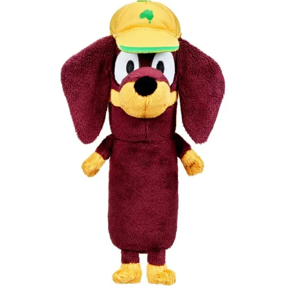 Bluey Snickers plysbamse — 15 eller 20 cm