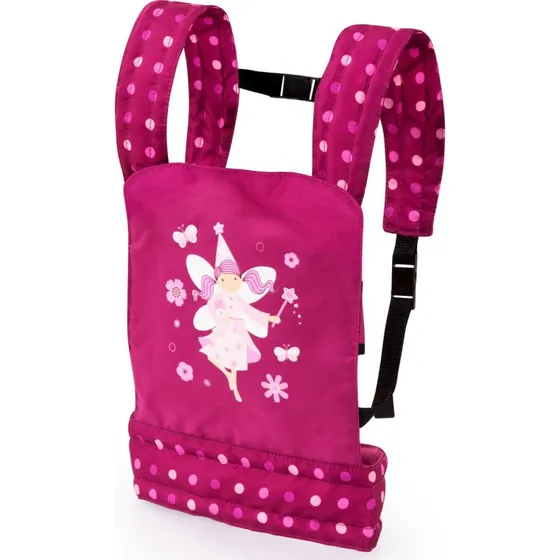 Bayer dukke bæresele i rosa – til dukker op til 46 cm