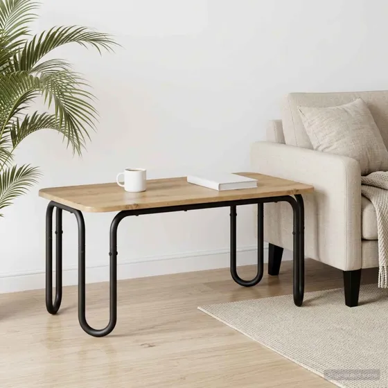 vidaXL Sofabord Artisan-eg 79,5 x 40 x 36 cm