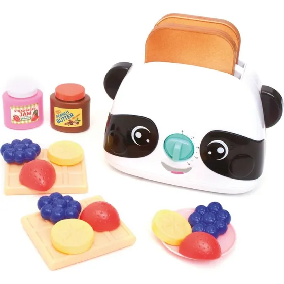 Zoo Troop Panda Brødrister - Legetøjsbrødrister til rolleleg