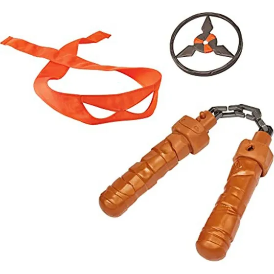 TMNT Michelangelo Ninja Reveal - Nunchaku & Bandana