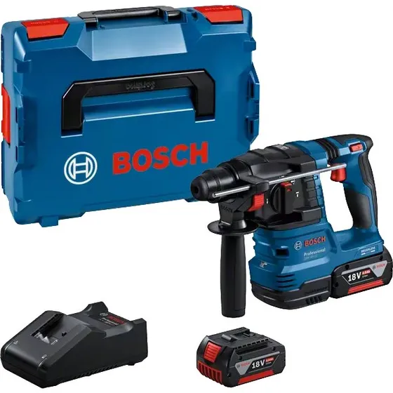 Bosch GBH 18V-22 Professional SDS-plus slagboremaskine m. 2 batterier