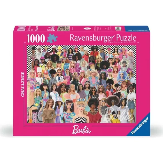 Ravensburger Barbie 1000 brikker puslespil
