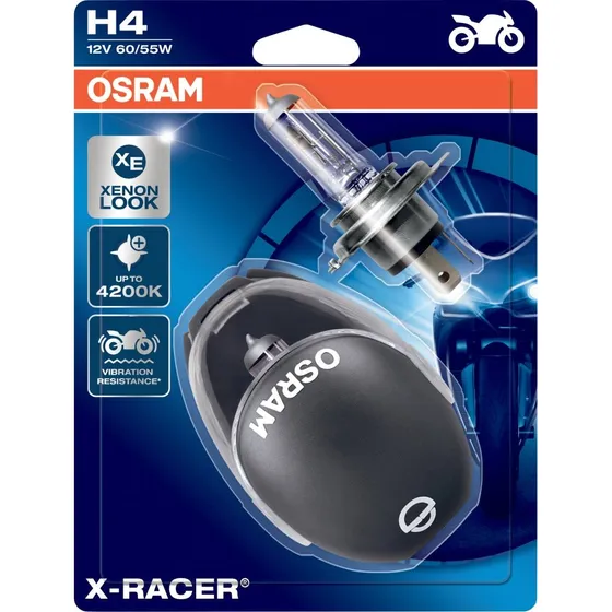 Osram X-Racer H4 MC pære til motorcykel