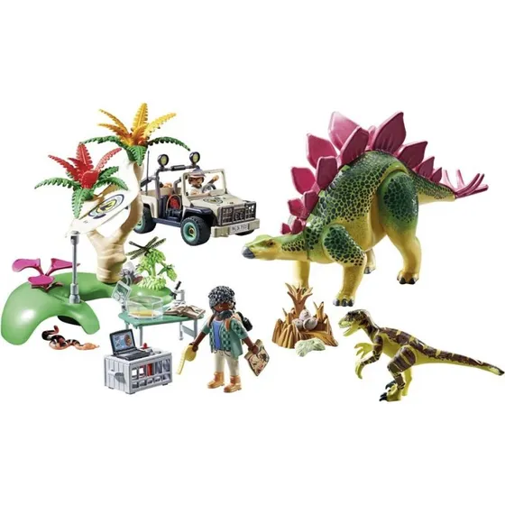 Playmobil Dinos 71523 - Forskningslejr med dinoer (93 dele)