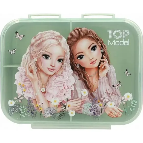 TOPModel Madkasse 3-delt – Summer Feeling (Salviegrøn)