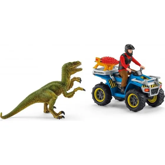 Schleich Crosser med Flynn og 2 dinosaurer