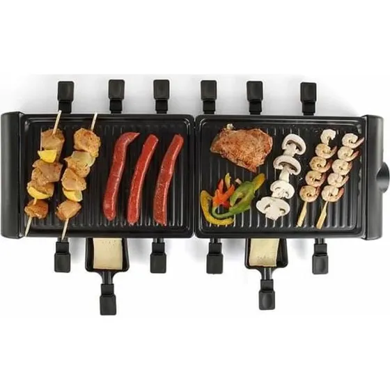 LIVOO DOC185 Raclette maskine til 12 personer - Sort