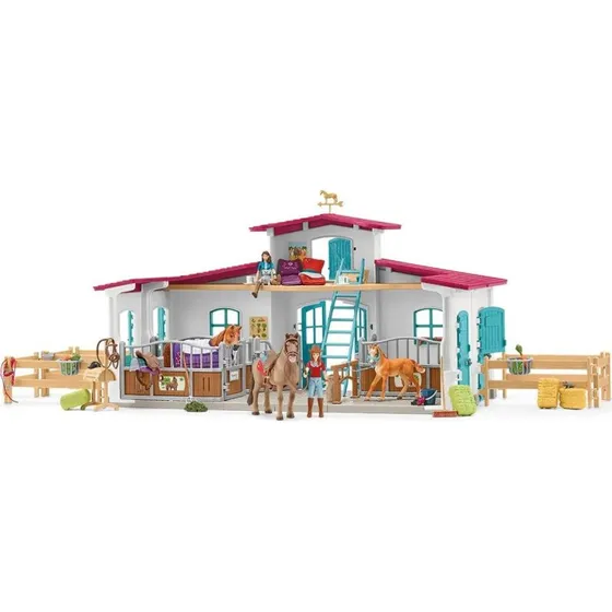 Schleich Horse Club: Lakeside Ridecenter - ridecenter til heste