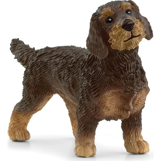 Schleich Ruhåret Gravhund - realistisk legetøjsfigur