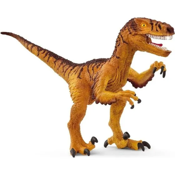 Schleich Velociraptor – fjerklædt dinosaurfigur