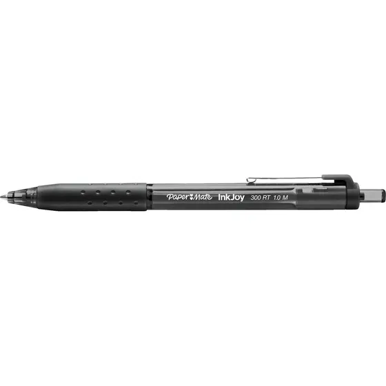 Papermate Inkjoy 300 Kuglepen - Sort, Medium, Klik