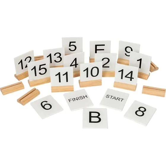 Markør-sæt til hobbyhorse: Spring & Dressur (A–F,1–15)