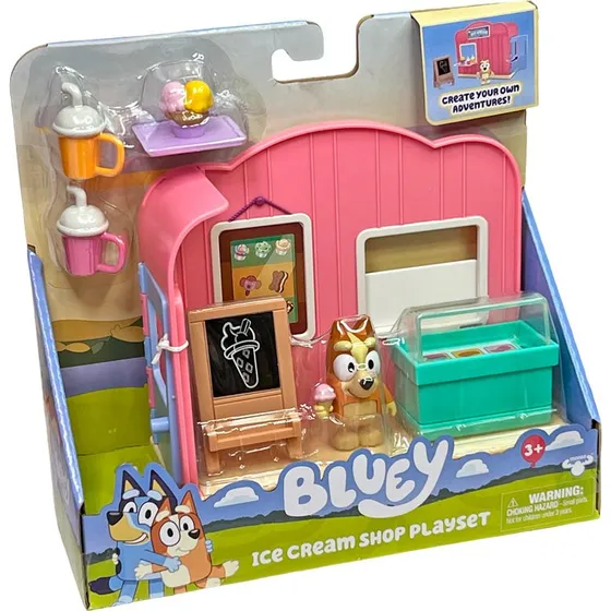 Bluey Isbar legesæt med Bingo og tilbehør