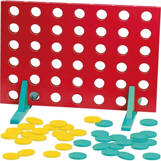 4 på stribe XXL - Træudgave fra SES Creative