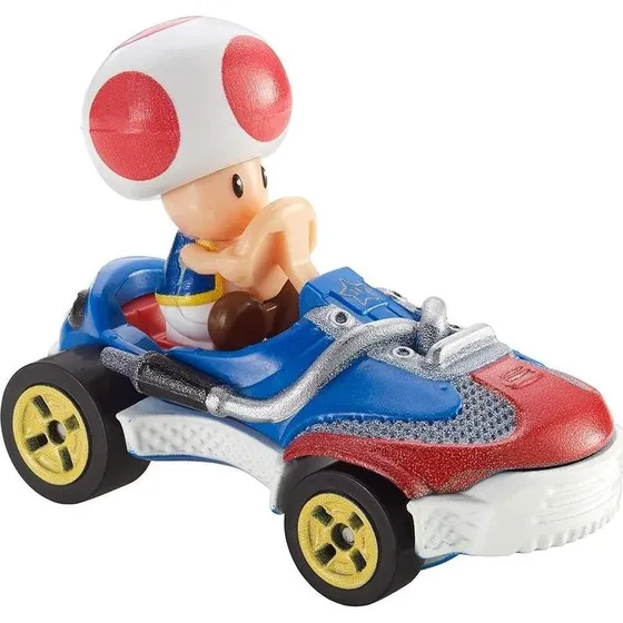 Hot Wheels Mario Kart Toad Standard Kart 1:64