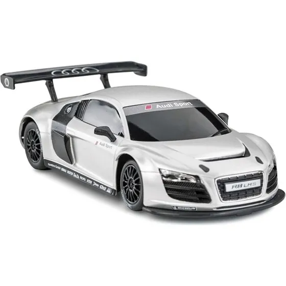 Rastar fjernstyret Audi R8 1:24, slv (2,4 GHz)