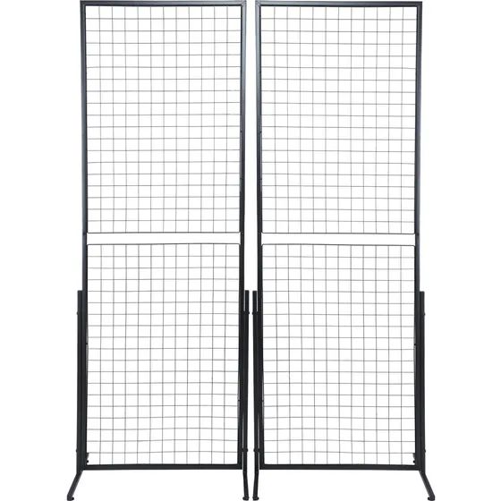 Gittervægpanel Tårn 61x170.7 cm, Dobbeltsidet Stål, 2 stk.