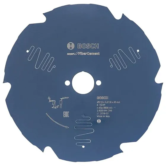 Bosch Expert for Fibre Cement Rundsavsklinge 216x30mm
