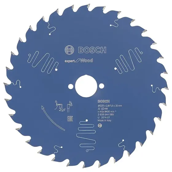 Bosch Expert for Wood Rundsavsklinge 225x30x2,6mm 32T