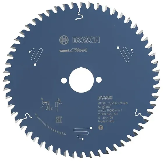 Bosch Expert for Wood Rundsavsklinge 190x30x2,6mm 56T